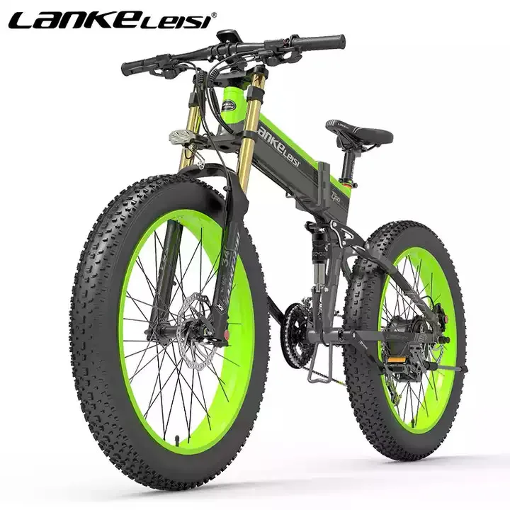 Lankeleisi XT750 Plus EU UK US warehouse ebike 1000w 27-speed electric mountain fat bike folding electric bicycle