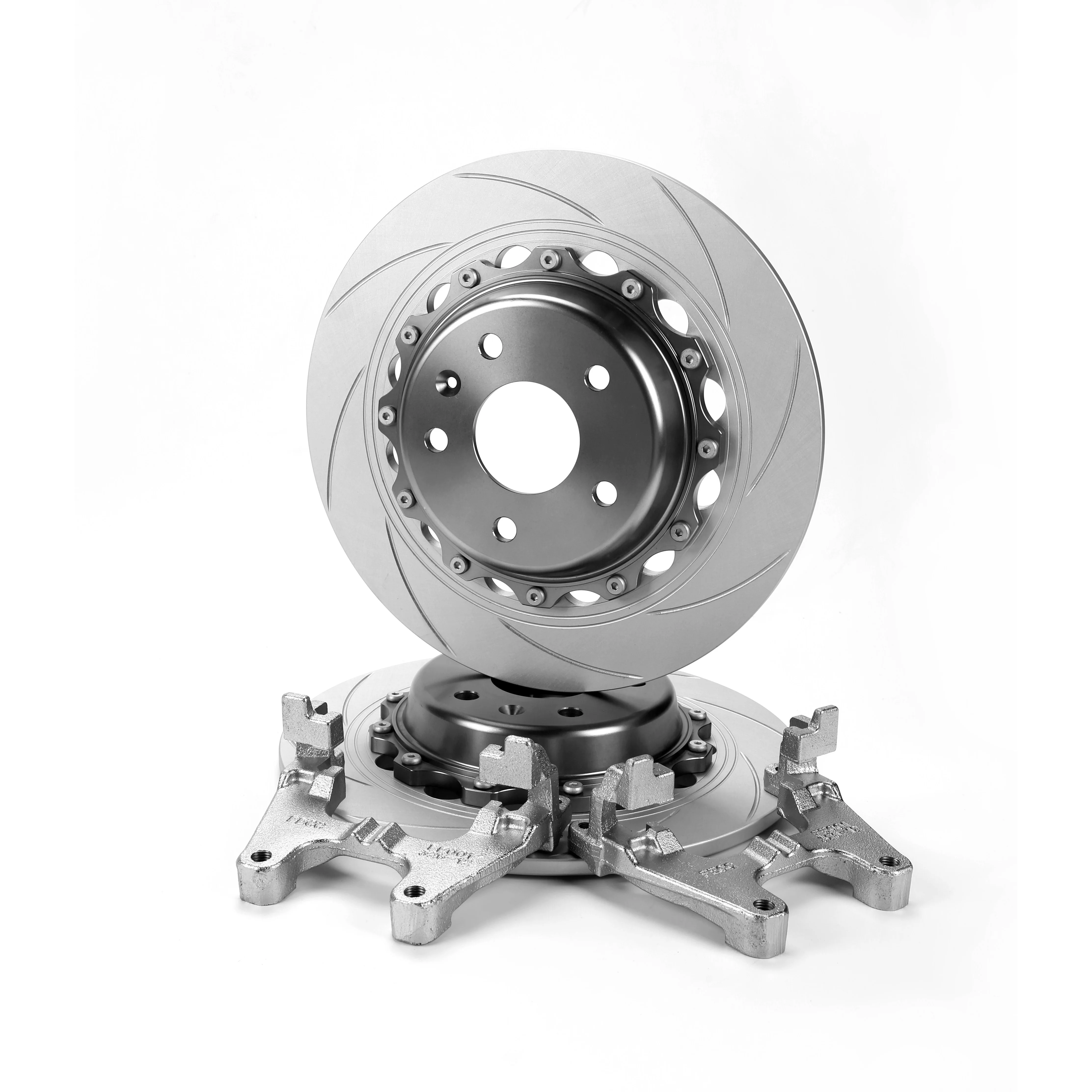 High Performance Rear Rotor Upgrade Kit Solid Disc for Volkswagen Golf 7th Generation Round Caliper 325*10mm