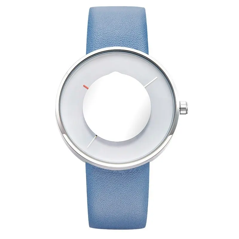 Ladies watch belt quartz watch creative portable mirror table