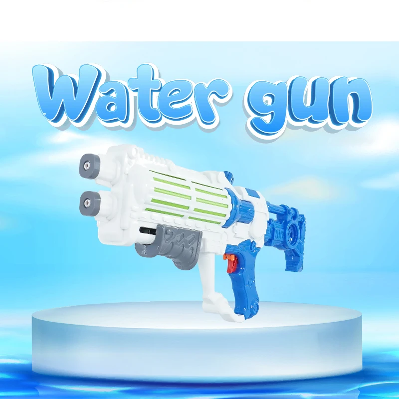 2022 new design  hight  pressure 350ML big water gun air spray water pumping gun for kids gift