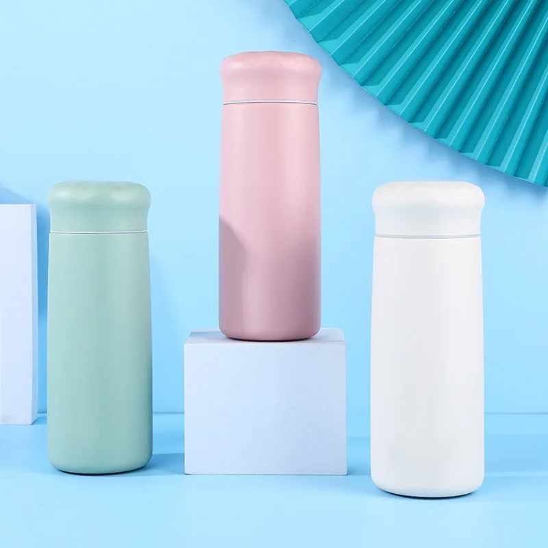 New design non-slip portable practical and elegant 304 stainless steel thermos cup can be customized logo thermos cup