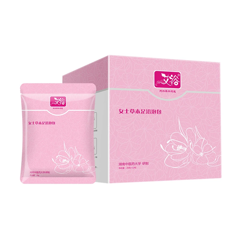 Global Hotsale Efficient Customized Chinese Medicine Herbal Ingredients Lady Spa Bath Powder Of Daily Health Care For Beauty