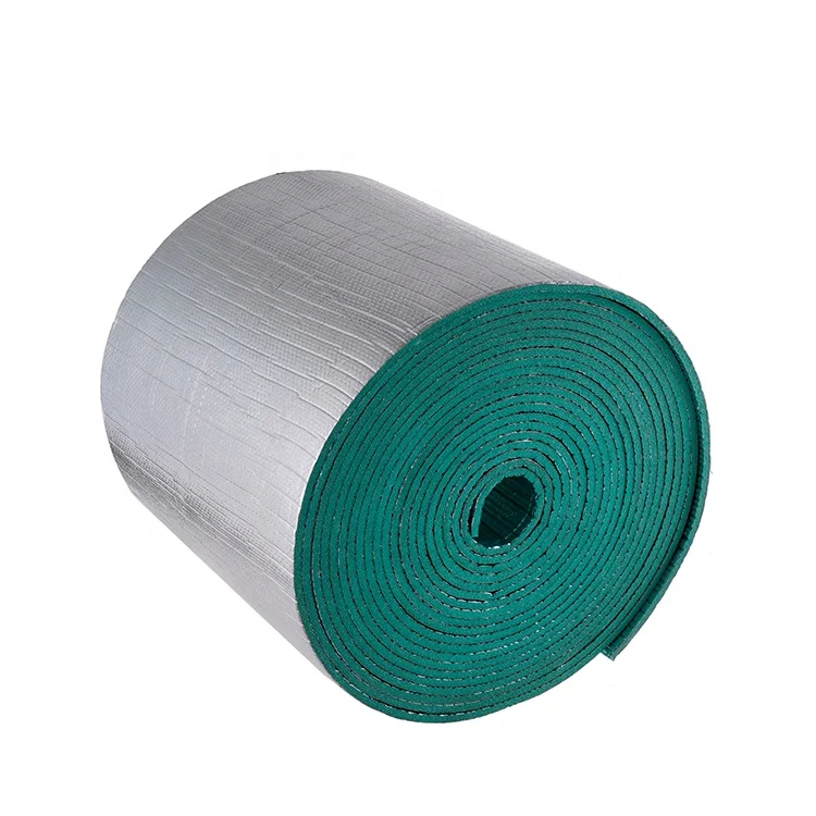 Aluminized Foil Backed EPE XPE Foam Double Sided Foil Insulation Thermal Isolation
