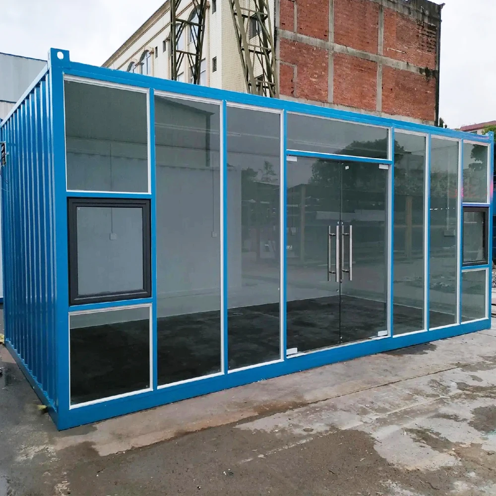 high quality container house steel structure  furnished prefab tiny homes house kit container house