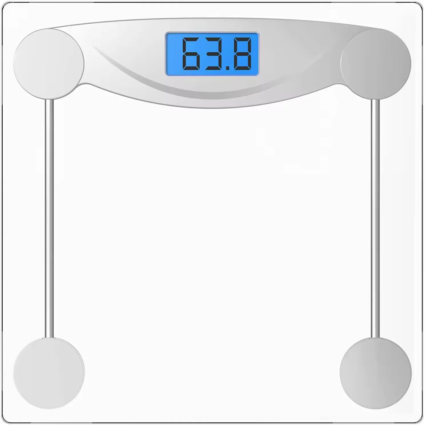 High Quality 180kg Bathroom Body Scale Tempered Glass Platform Electronic Body Scale Digital Body Scale