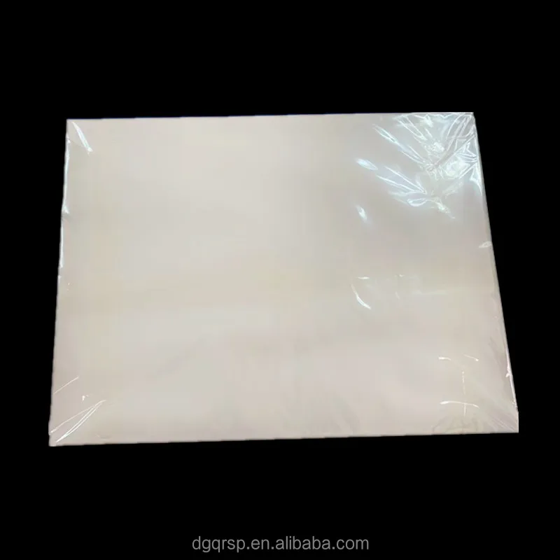 Plastisol transfer paperpet film transfer