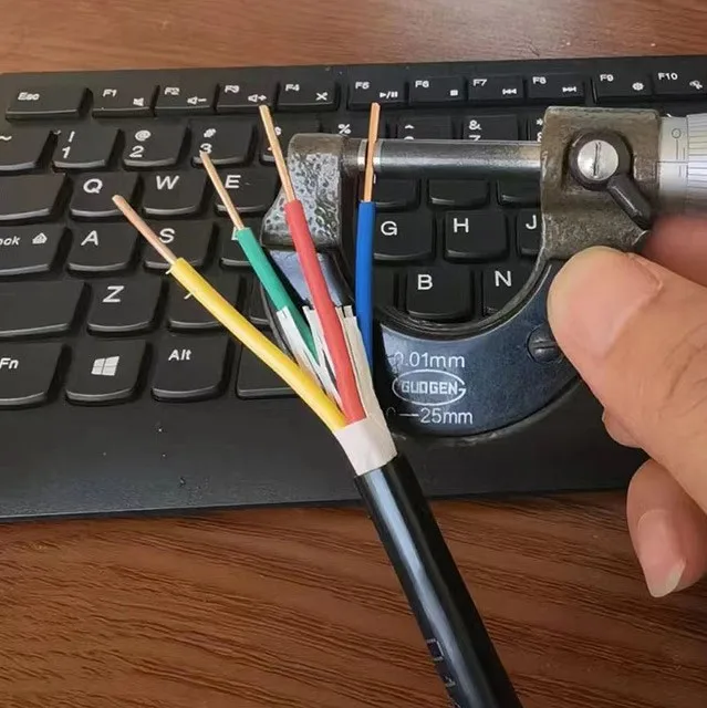 Kvv37x1.5mm2 Multicore Control Cable Making Mahine Different Kvv Construction Control Cable Factory Price From China Supplier