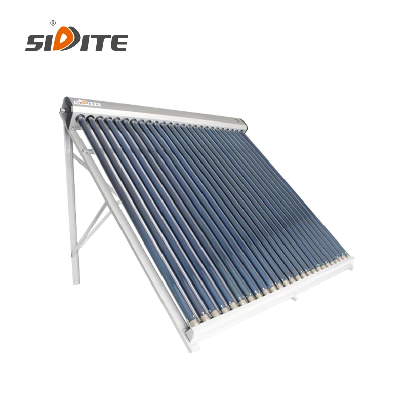 Low pressure evacuated tube high temperature solar thermal collector solar tube collector