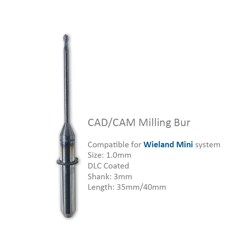 Система фрезерования CADCAM vhf/Roland DWX50 миниатюрный циркониевый фрезерный бур и стоматологические акриловые