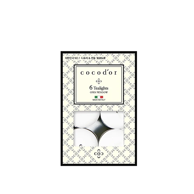cocodor scented Tealight candle 6pcs, home decoration, Garden Lavender