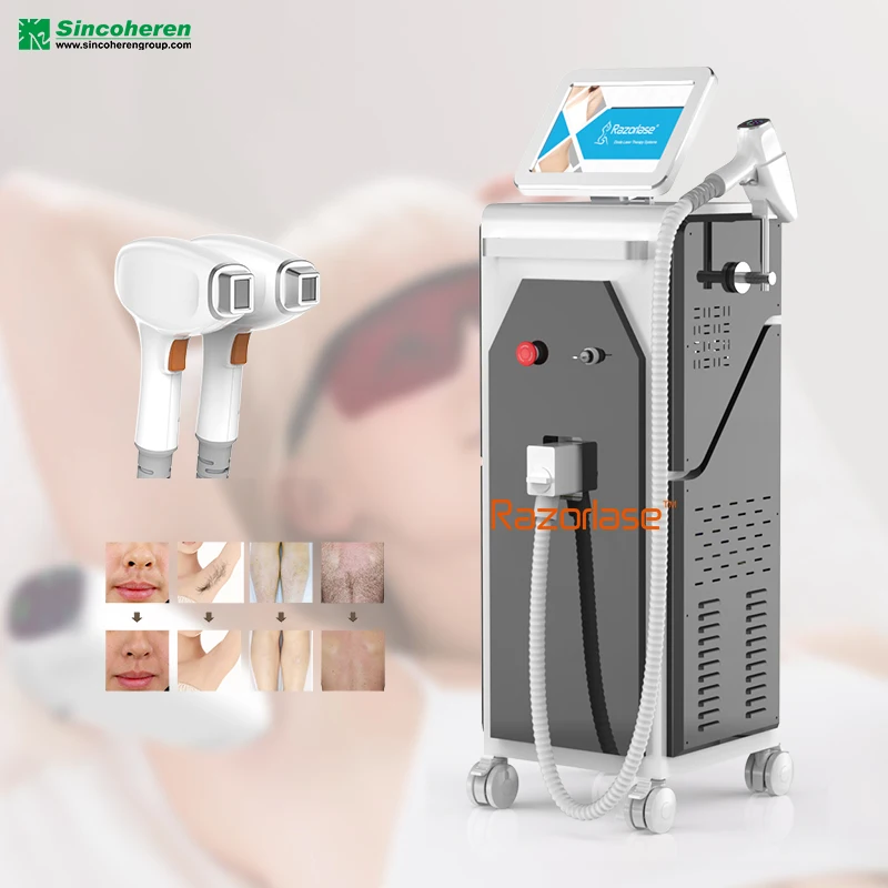 Big High Power Permanently Laser Diode 808nm Diode Laser Hair Removal Machine 755 808 1064 Diode Laser good price