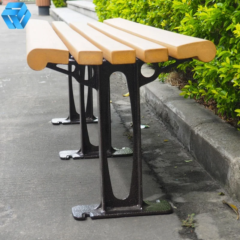 Fire Prevention Insect Ants Moisture-proof Anti Fading Durable Park Chair Public Seat Bench Manufacturers
