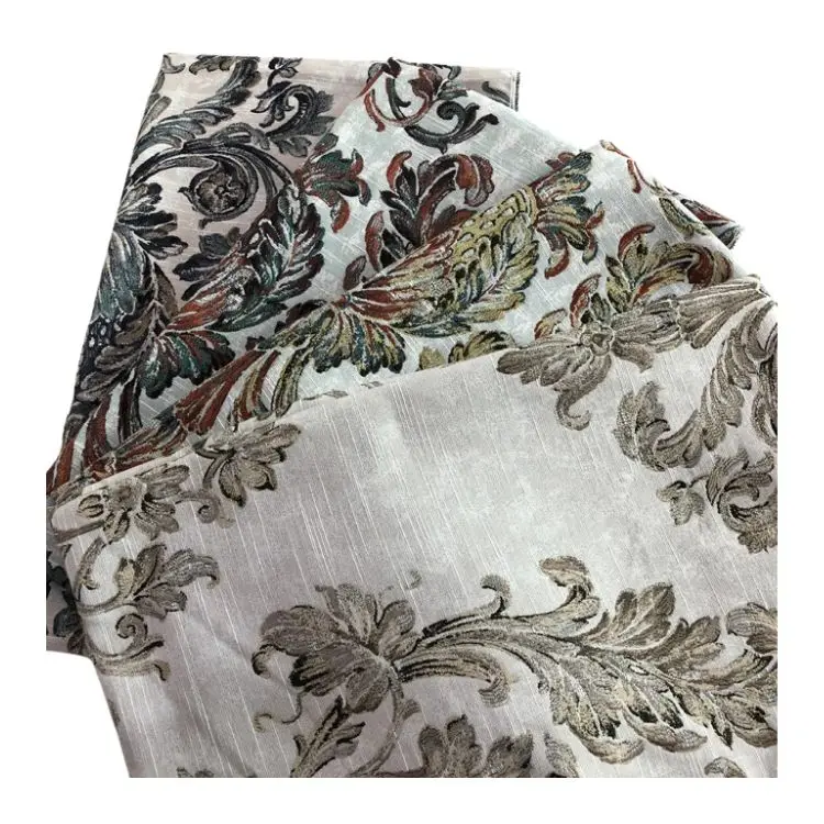 2021 high quality fabrics sofa fabric upholstery jacquard velvet