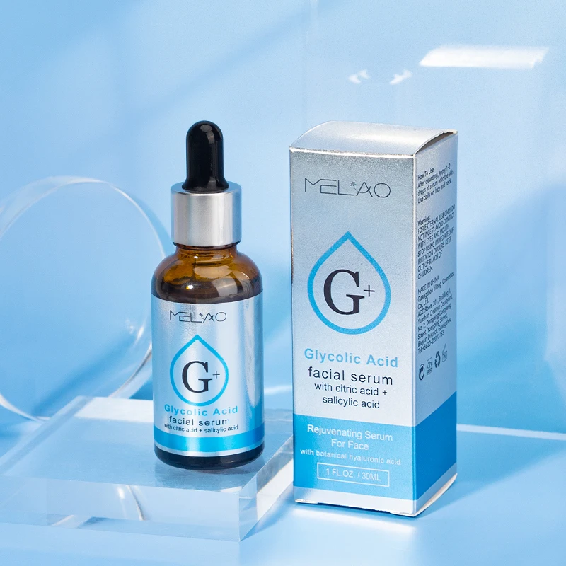 Wholesale Hot selling Private Label Natural organic Anti-aging Smooth Wrinkles Anti Acne Treatment Collagen Glycolic Acid serum