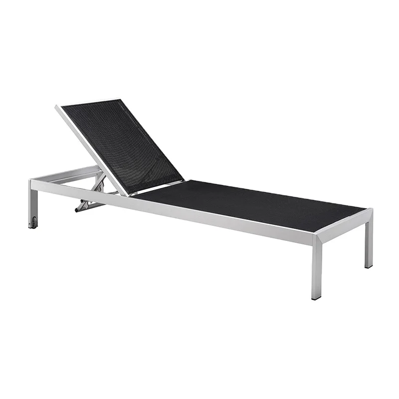 Leisure Furniture Water Resistant Sun Bed Lounger With Aluminum Frame