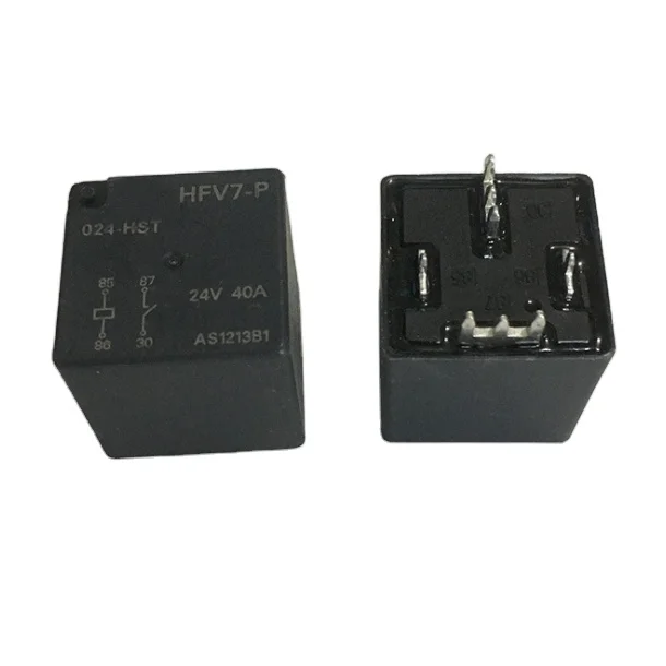 Electronic components -HFV7-P 024-HST-D 24VDC 40A 4-pin high power relay