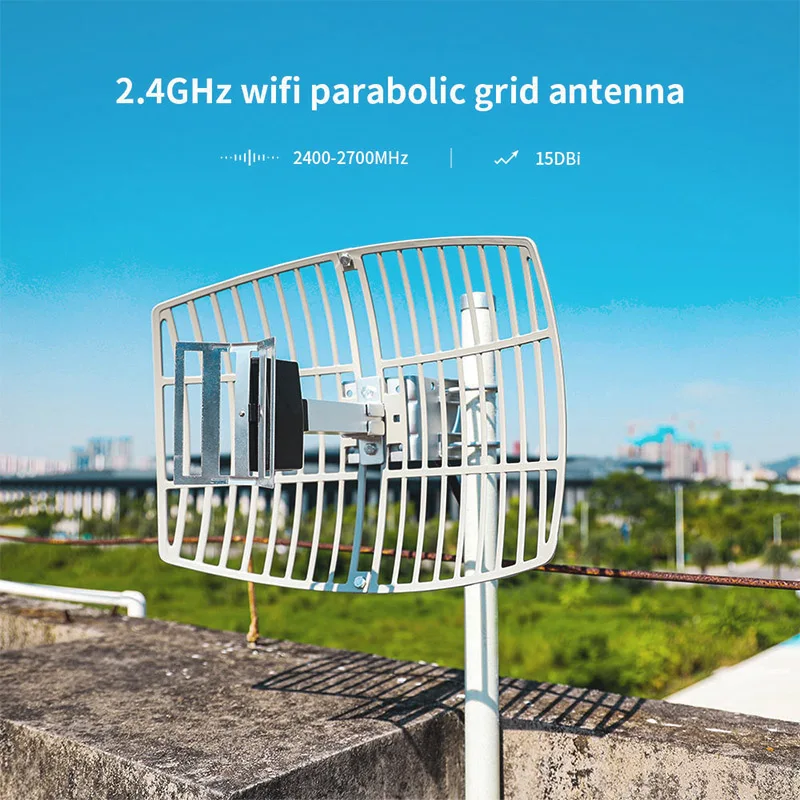 Elege High Quality Outdoor 12Feet Aluminium Mesh Mini 8ft 6Feet 4Feet Mimo Panel Steel Motor Wifi Satellite Dish Antenna