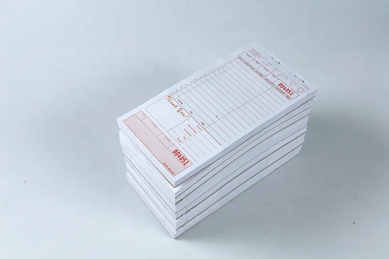 CT-T4997BK good quality restaurant duplicate carbonless waiter pads