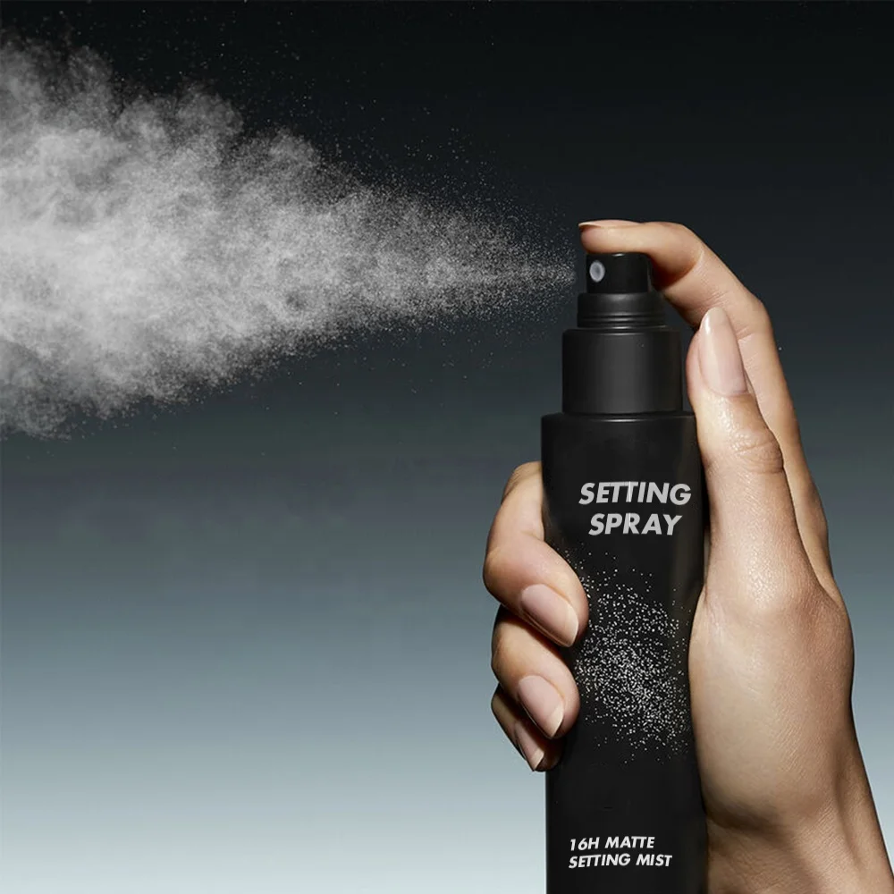 High Quality Face Private Label Make up Finishing Spray Long Lasting Waterproof Oem Dewy Matte Aerosol Makeup Setting Spray