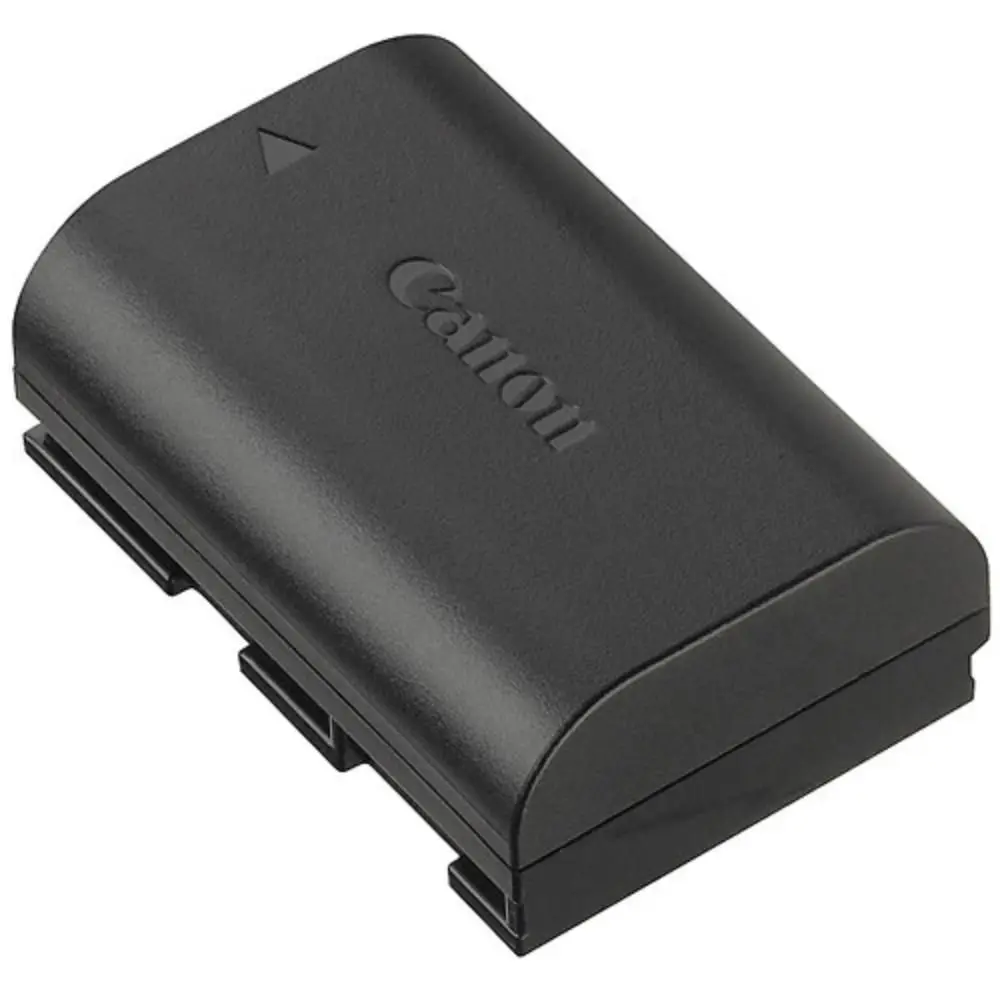 Rechargeable lithium-ion camera battery for DSLR mirrorless cameras