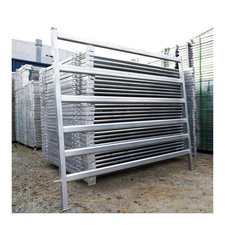 High quality factory supply australia standard 12ft galvanized farm yard livestock cow cattle fence panels for sale