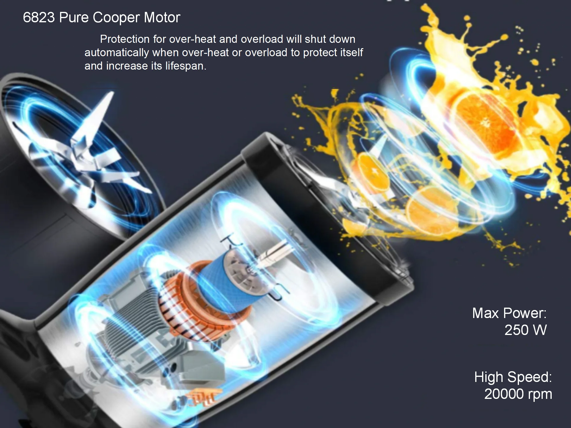 110V High Performance Household Fast and Multifunction MB Blender Mixer OEM