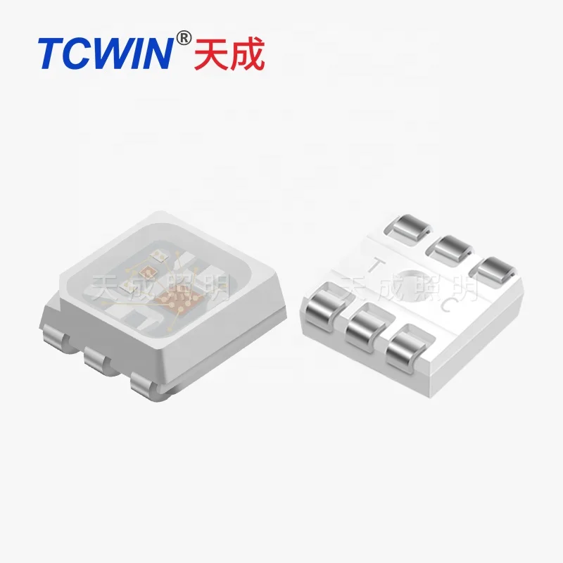  TCWIN адресная ИС Пиксельная светодиодная smd 2020 размер 6-контактная точка разрыва продолжение светодиодного