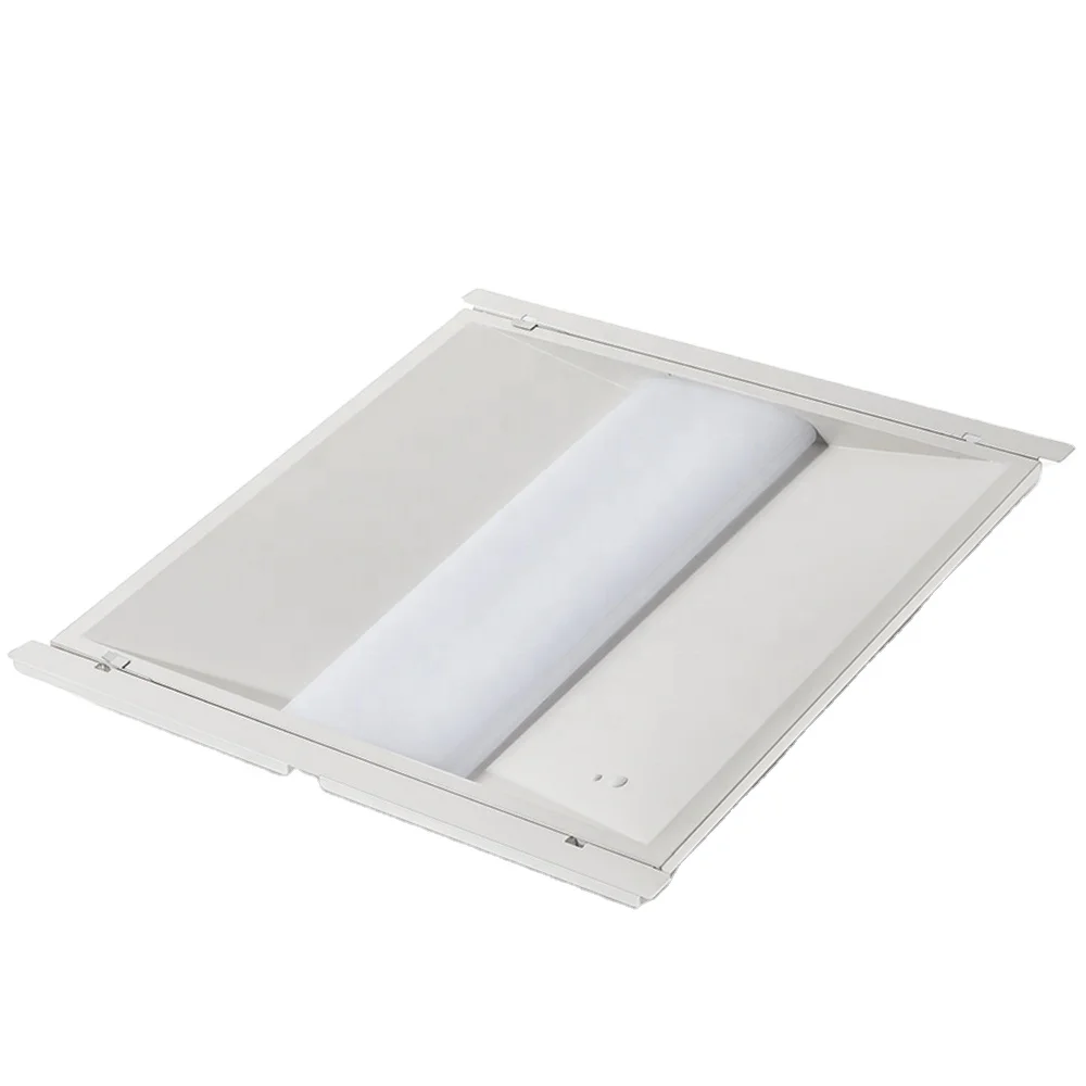 ETL DLC listed 2x2 led troffer light fluorescent retrofit door kit CCT power tunable