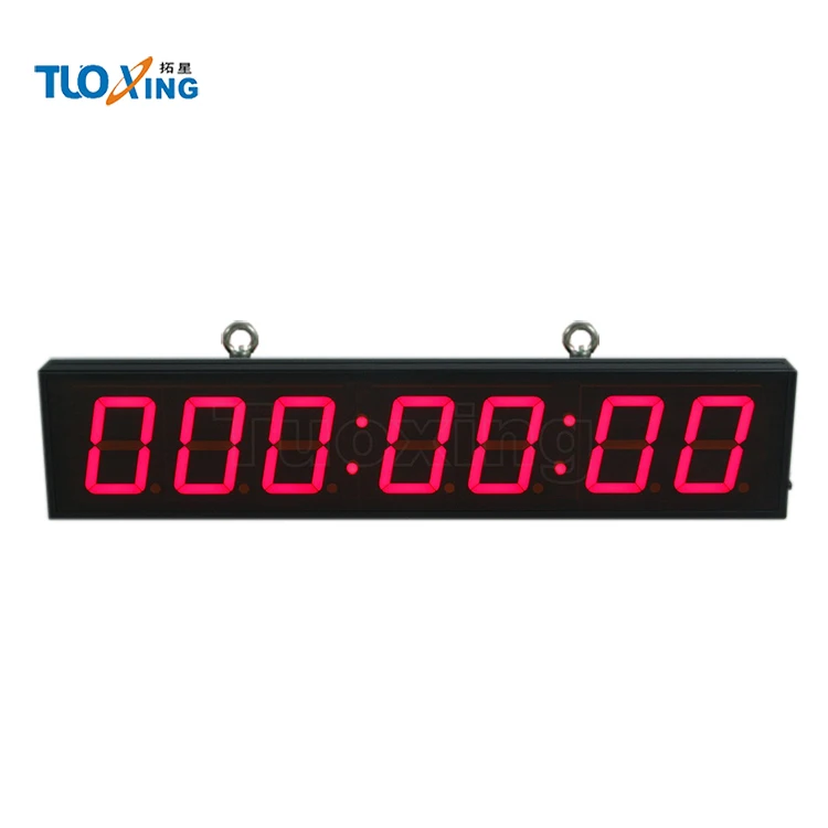 Hot sale Blue 4 inch 7 digits 1000 hours countdown days led coutndown timer