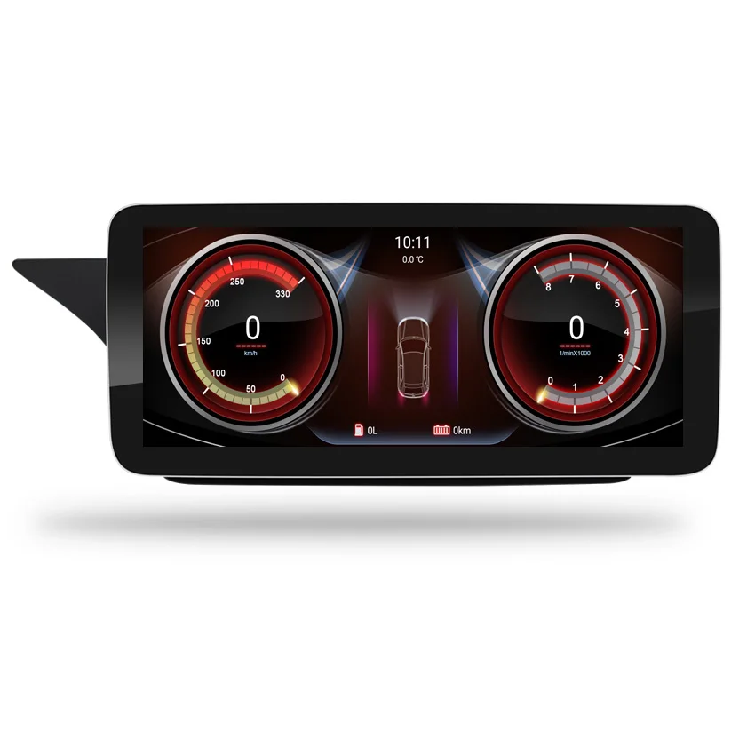 10.25 inch E class W212 S212 RHD Qualcomm 4G Android 11.0 Car Screen Multimedia Player GPS for Benz