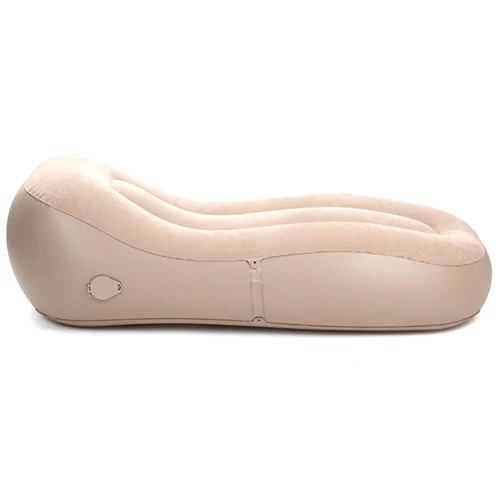 XiaSheng Comfortable PVC Self-Inflatable Air Chair Mattress Portable with Pump for Home & Outdoor Camping