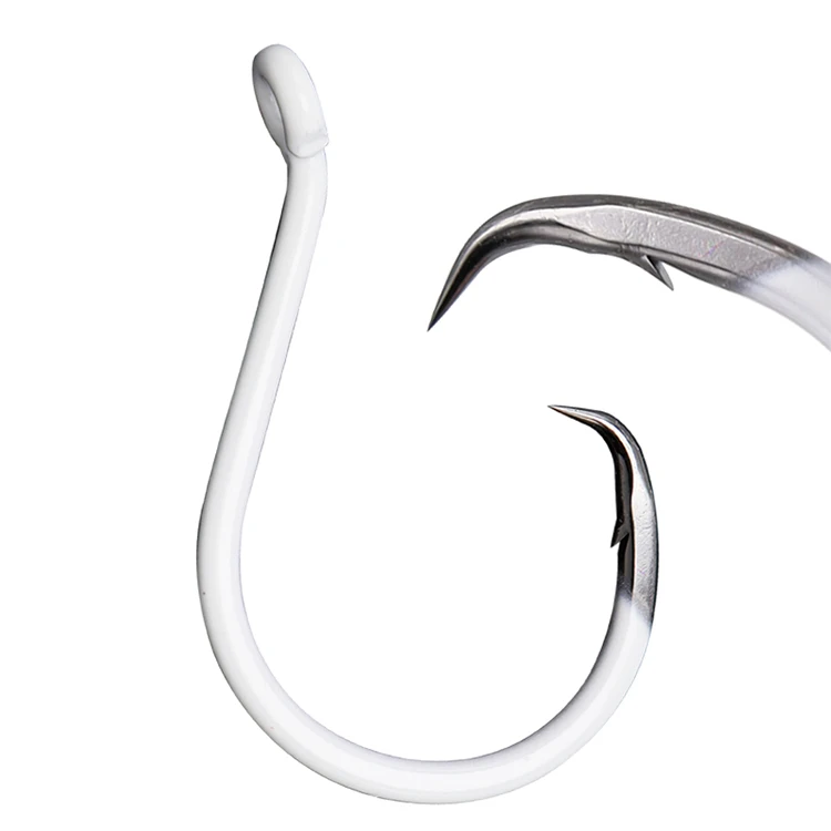 Manufacturer High Carbon Steel Octopus Fishing Hooks Offset Luminous Circle Fishhooks For Saltwater