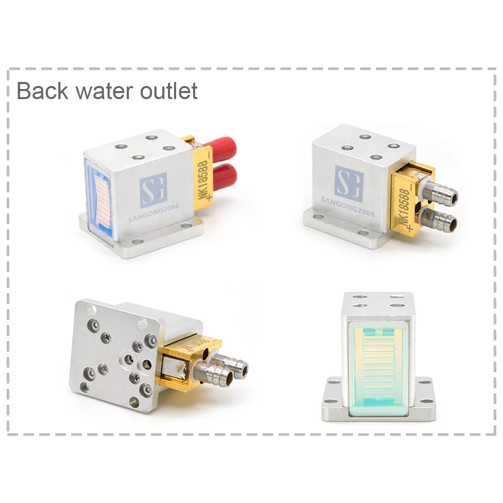 GTHM-350 808nm diode laser module laser stack 350W for Hair removal GTHM 500W Side / Back / Bottom Water Out Diode Laser Modules