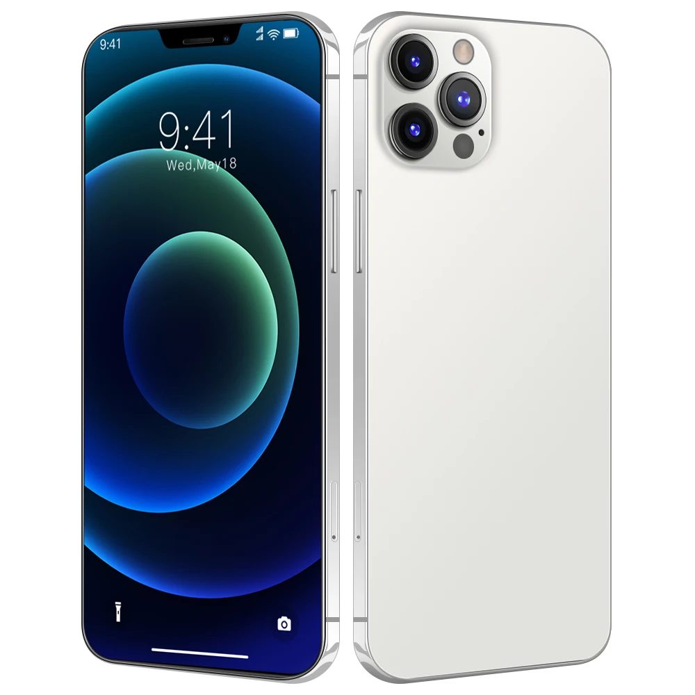 Смартфон i12 pro max, 6,7 дюйма, 58000 мАч, двойная карта ожидания, 5g