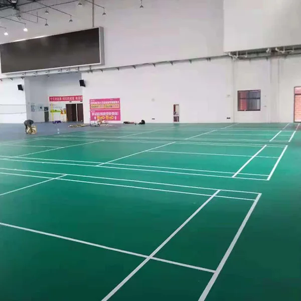 Same level quality foldable badminton gerflor taraflex sports flooring
