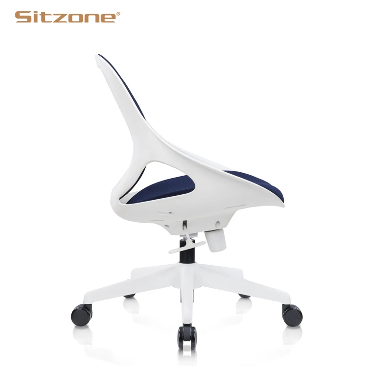 Sitzone Upholstery Guest Chair Swivel Chair Low Back Computer Swivel Office Desk Staff Student Task Chair