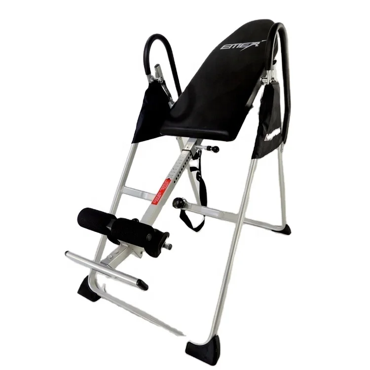 Заводская профессиональная скамейка для снятия боли, Инверсионный стол для упражнений, тренажер для растяжки тела, Гравитационный стул