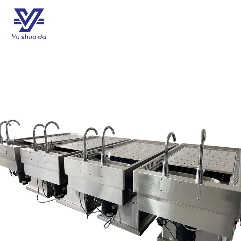 Factory price veterinary medicine for animals dissection table with screen isolation plate