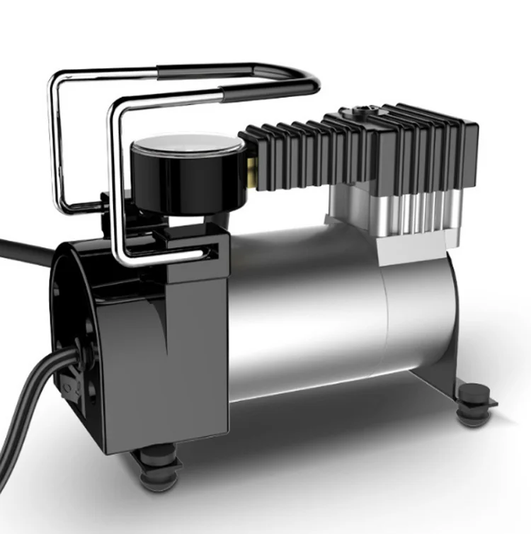 HEAVY DUTY 12V DELUXE METAL AIR COMPRESSOR 150PS CAR VAN TYRE INFLATOR