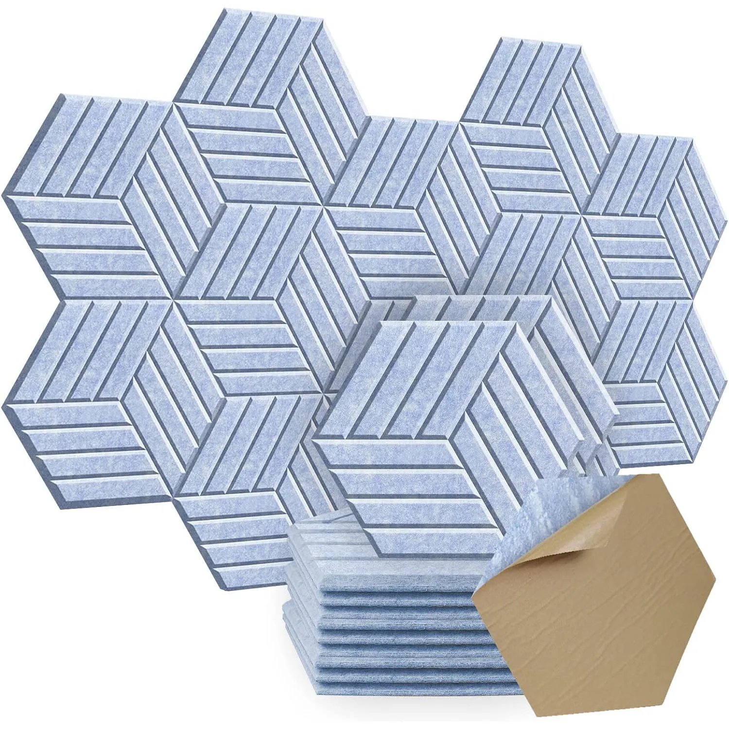 Highly Effective Sound Absorption sound absorbing felt tiles polyester fiber acoustic panel