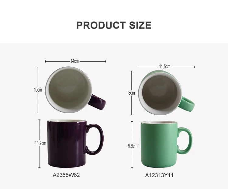 WEIYE oem odm taza para sublimar 600 мл популярная высококачественная керамика белая кружка без рисунка для сублимации с подарочной коробкой