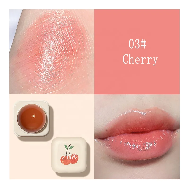 Dropshipping Lipstick Balm Ball Moisturizing Nourishing Lip Private Label Makeup Cosmetic Vitamin C Lips Care Tinted Lip Balm