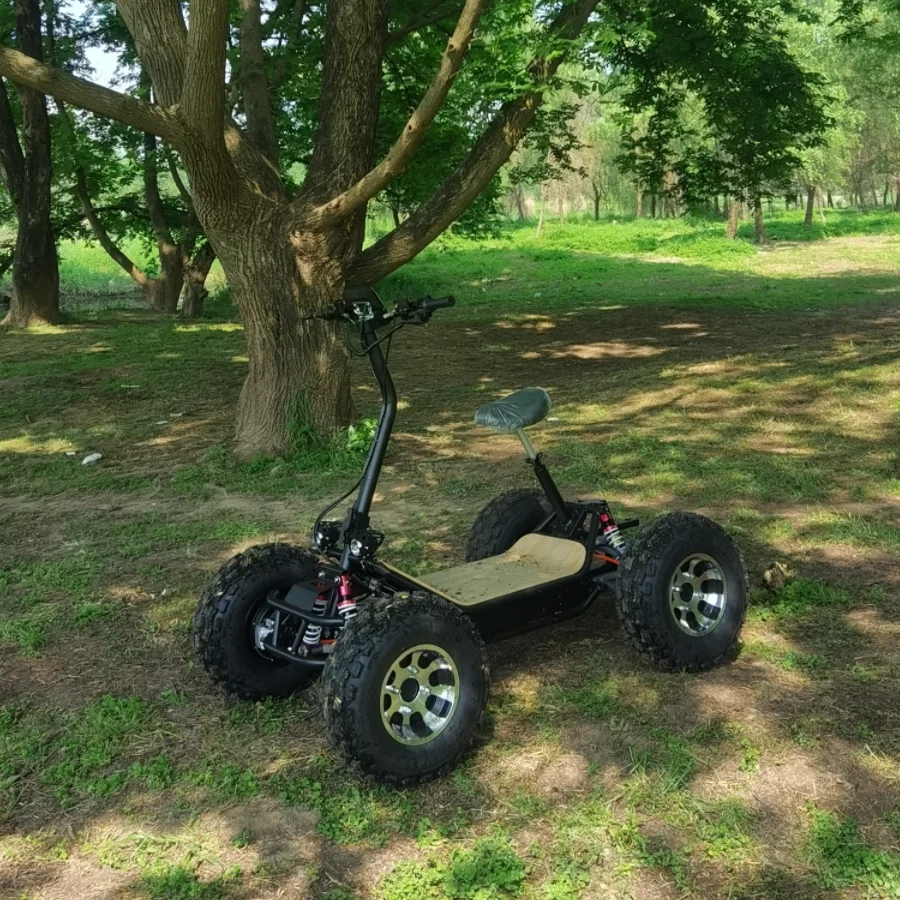 2022 ATV Classic 4WD 60V 4*1500W 6000w 4-колесный внедорожный Электрический скутер