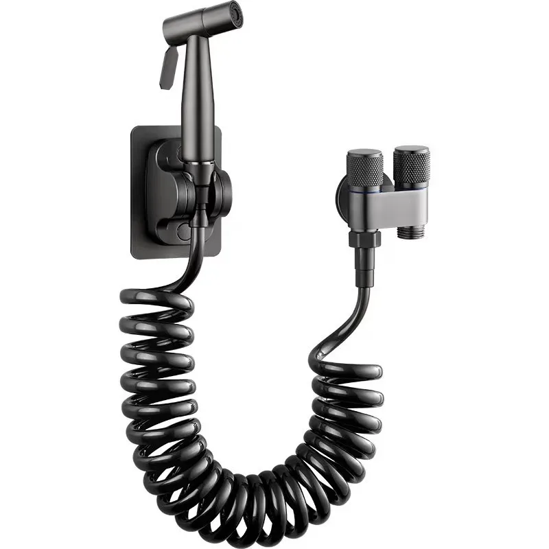 2024 Stainless Steel Toilet Spray Gun Accessory for Pressure Water Flushing