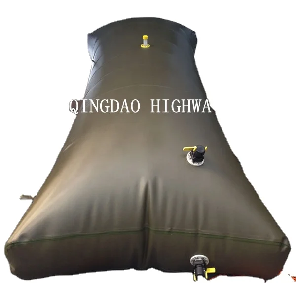 Durable flex tank container for gasoline, diesel oil storage and transport