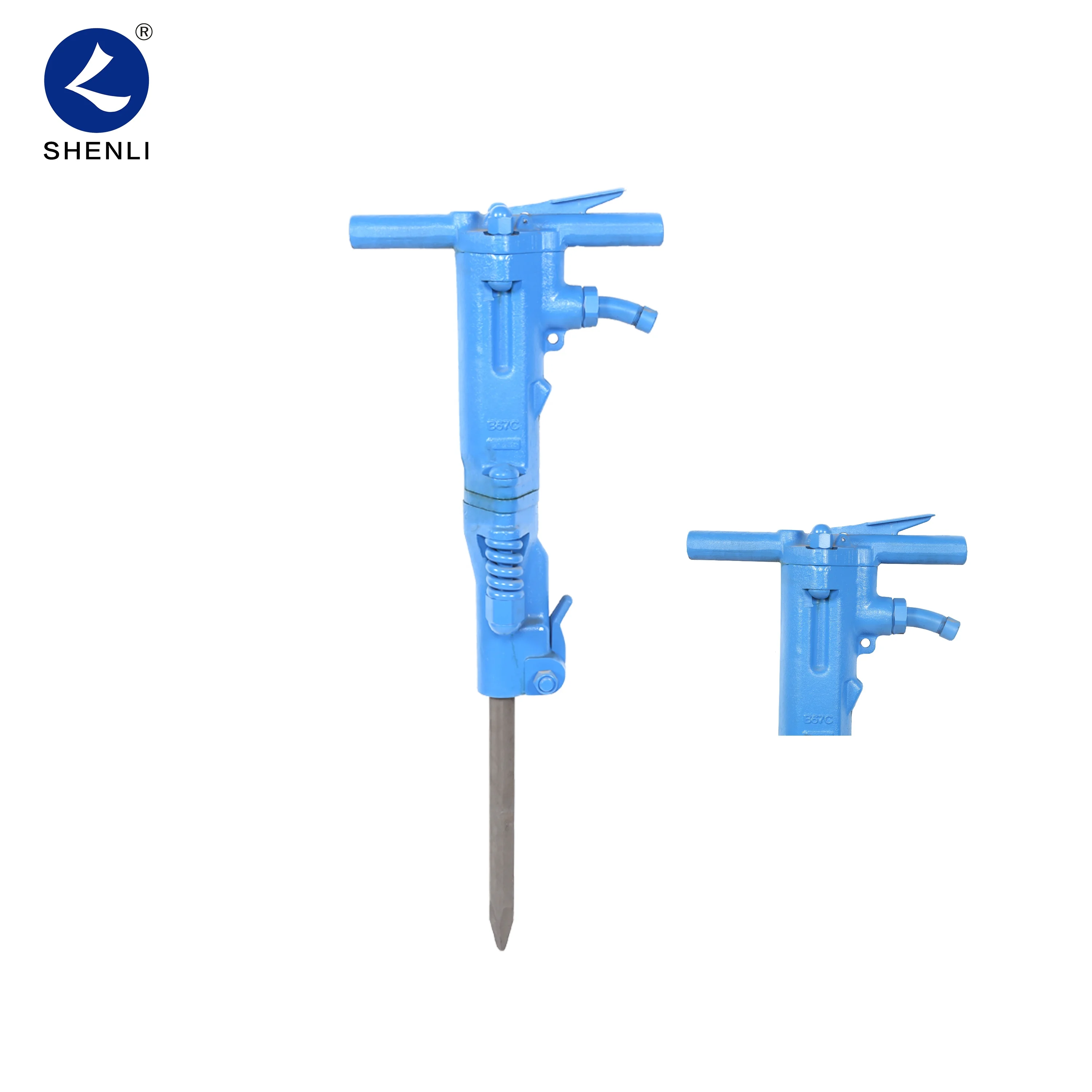 B87C  pneumatic rock drill portable rock drilling machine mining