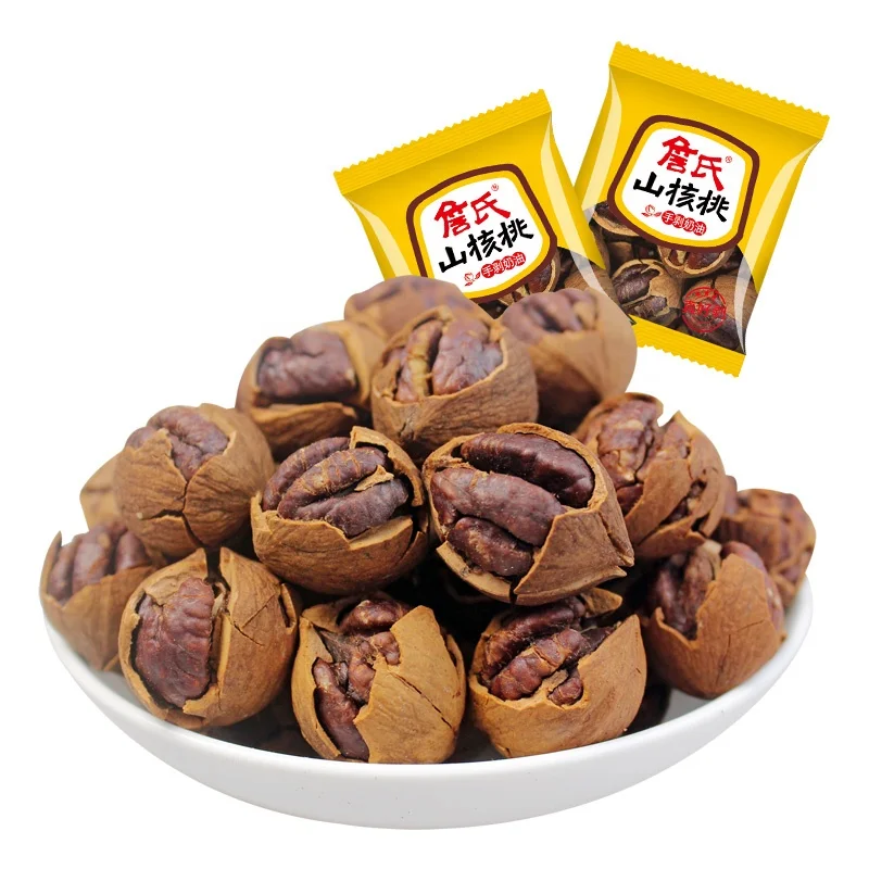 Вкусные здоровые орехи hickory pecans OEM органические закуски китайские Сушеные Орехи с ракушкой carya