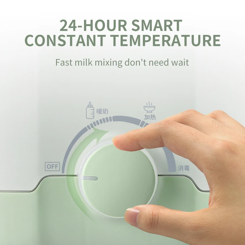 Baby Bottle Warmer Portable Professional Beautiful Custom Logo Food Milk Heater Dual Baby Bottle Heater and Sterilizer