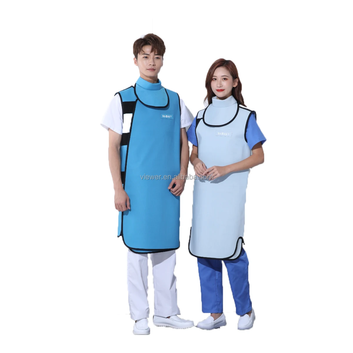 
055A Medical x ray radiation protective lead free apron double shield protection clothes with 0.5mmPb equivalency Lead 