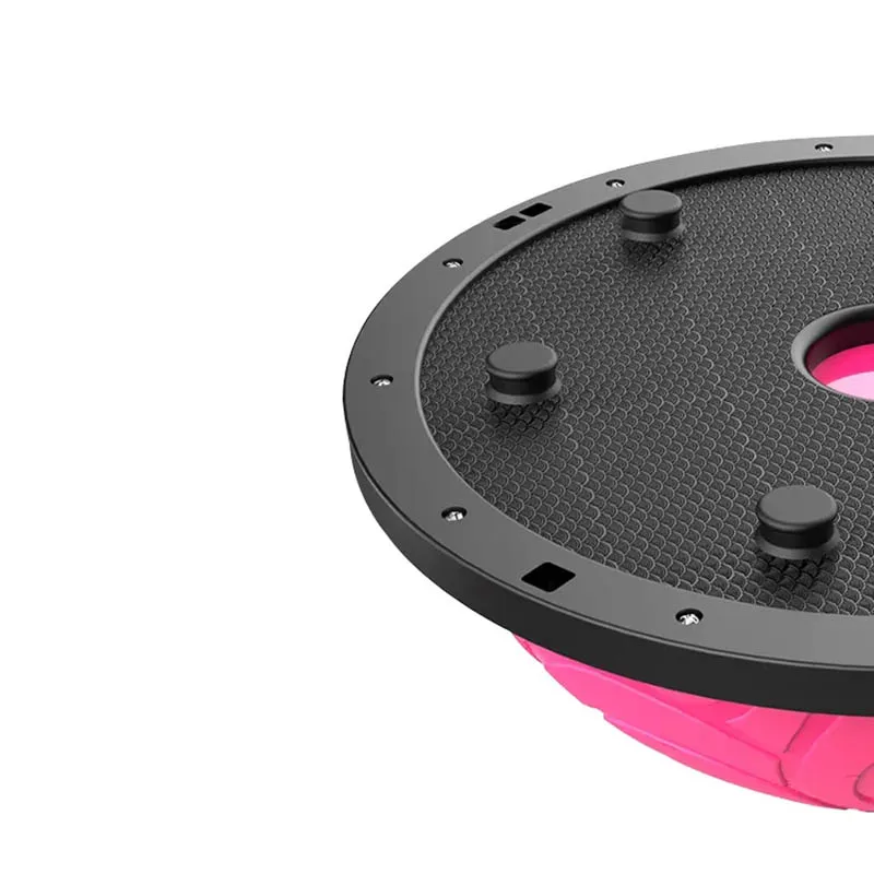 Home Yoga Fitness Balance Exercise Ball With Handle PVC Yoga Half Ball